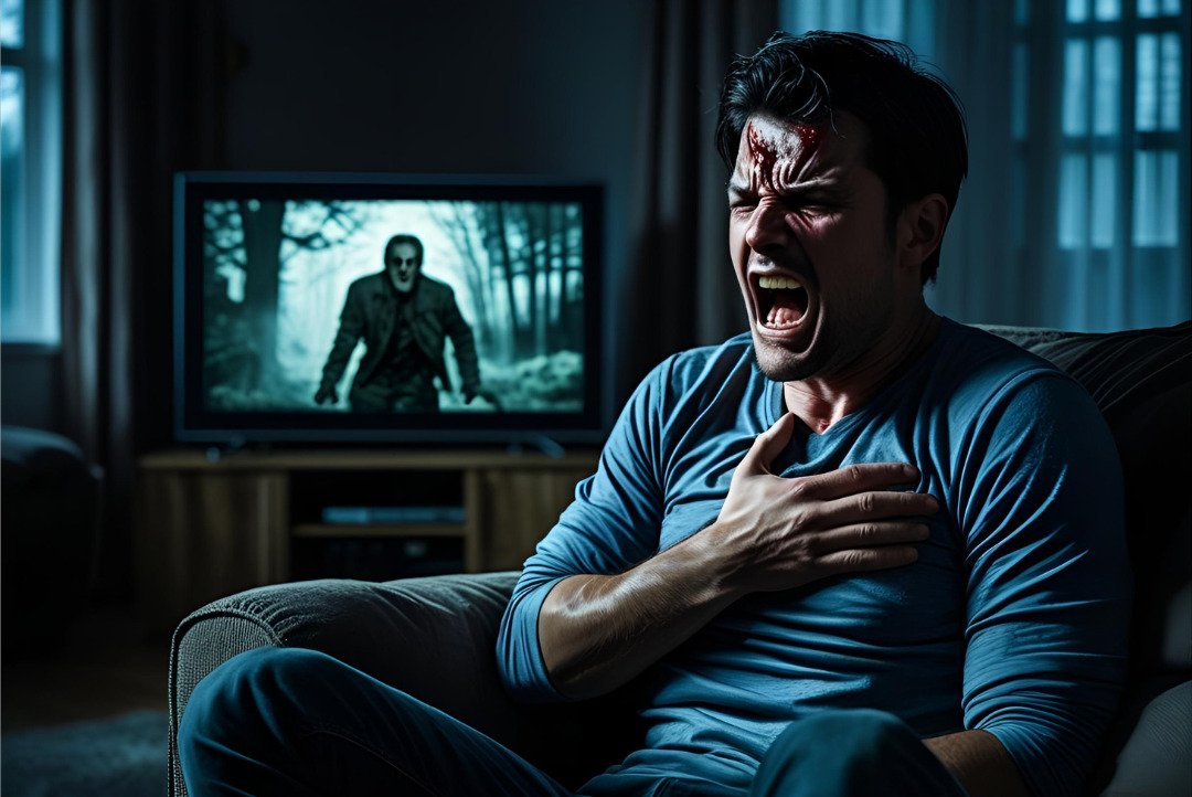 Serangan jantung saat nonton