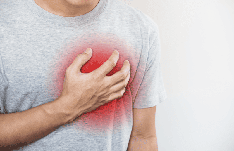 Ilustrasi sakit jantung